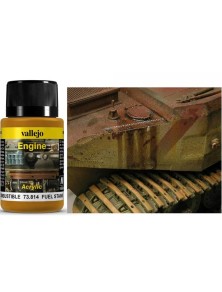 VALLEJO WEATHERING FUEL STAINS 40ML 73814 COLORI VALLEJO