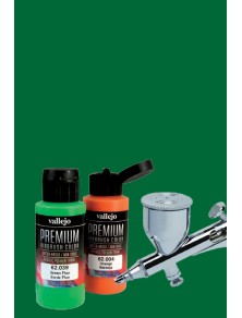 VALLEJO PREMIUM AIRBRUSH BASIC GREEN 62013 COLORI VALLEJO