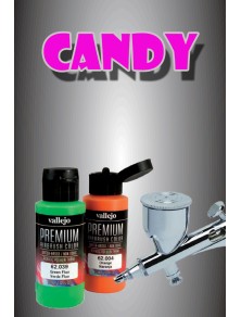 VALLEJO PREMIUM AIRBRUSH CANDY BLACK 62079 COLORI VALLEJO