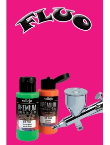 VALLEJO PREMIUM AIRBRUSH ROSE FLUO 62035 COLORI VALLEJO