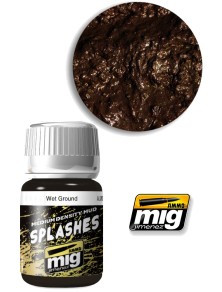 AMMO BY MIG JIMENEZ SPLASHES & MUD TEXTURE WET GROUND 1755 COLORI