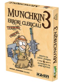 MUNCHKIN 3 - ERRORI CLERICALI GIOCHI DA TAVOLO TAVOLO/SOCIETA'