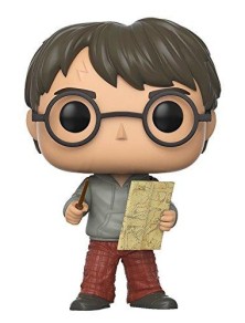 Harry Potter Funko POP Film Vinile Figura Harry Con Mappa Del Malandrino 9 Cm