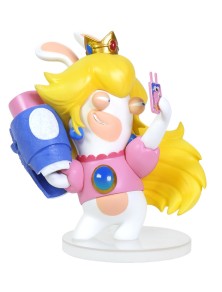 MARIO RABBID K.BATTLE STATUA PEACH 8CM FIGURES - ACTION