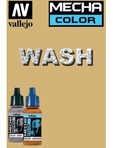 VALLEJO MECHA COLOR DESERT DUST WASH 69522 COLORI VALLEJO