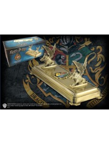 Harry Potter Porta Bacchetta Con Stemma Hogwarts 20 x 7 x 7 cm Noble Collection