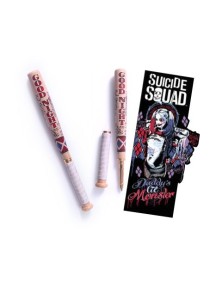 Penna Segnalibro Mazza Baseball Harley Quinn Suicide Squad Noble Collection