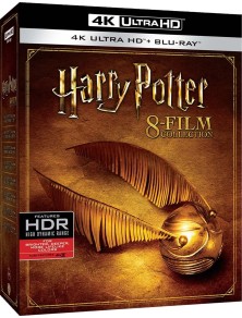 Harry Potter Cofanetto 1-8 Film Collection 4K Ultra HD + Blu-Ray Warner Bros.