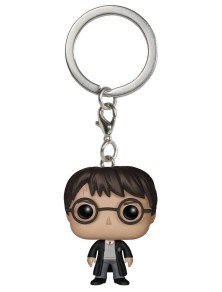 Harry Potter Pocket Pop! Portachiavi in Vinile Harry Potter (Divisa) 4 Cm Funko