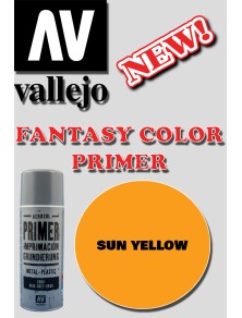 VALLEJO FANTASY COLOR PRIMER SUN YELLOW 28018 COLORI VALLEJO