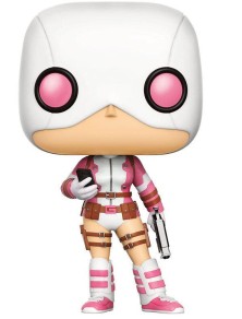 Marvel Funko POP Vinile Figura Gwenpool Mascherata con Pistola 9 cm