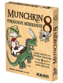 MUNCHKIN 8 - PUROSANGUE MEZZOSANGUE GIOCHI DA TAVOLO TAVOLO/SOCIETA'