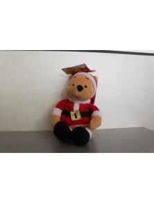 Disney Winnie The Pooh - Peluche Winnie The Pooh vestito da Babbo Natale 20cm