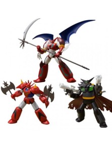 BANDAI SHOKUGAN SUPER MINIPLA GETTER ROBOT S.2 SET (3) MINI FIGURA