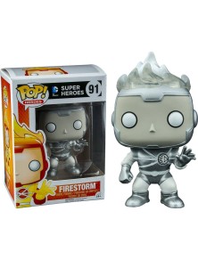 DC Super Heroes Funko POP Figura Firestorm Lanterna Bianca 9 cm scatola rovinata