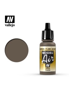 VALLEJO MODEL AIR US EARTH BROWN 71290 COLORI VALLEJO