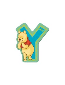 Trudi Sevi 82783 - Winnie The Pooh Letteraa Y Adesiva 7 Cm