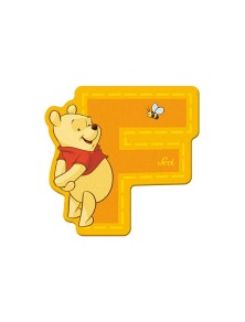 Trudi Sevi 82764 - Winnie The Pooh Letteraa F Adesiva 7 Cm