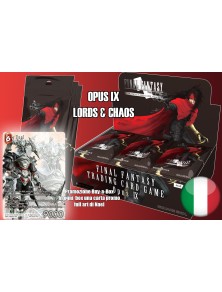 Final Fantasy FFTCG Opus IX Lords and Chaos Booster Box Italiano Square Enix