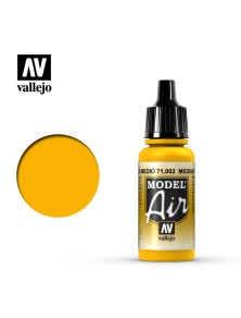 VALLEJO MODEL AIR MEDIUM YELLOW 71002 COLORI VALLEJO