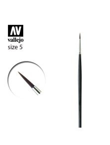 VALLEJO BRUSH KOLINSKY SABLE 5 P18005 ACCESSORI PER MODELLISMO VALLEJO