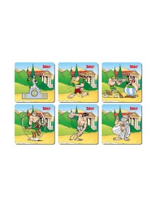 Sd Toys Asterix Olympic Games 6 Sottobicchieri Set Sottobicchieri