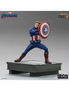 Avengers: Endgame Statua Captain America 2023 Scala 1/10 18cm Iron Studios