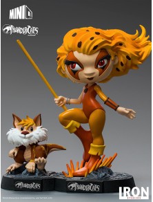 IRON STUDIO THUNDERCATS CHEETARA & SNARF MINICO FIGURA