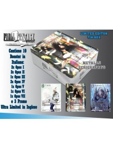 Final Fantasy Card Game Tin Gift Set Opus Booster (ITA) Square Enix