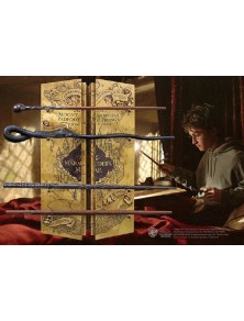 Harry Potter Porta Bacchette 4 Posti Mappa Del Malandrino 36 Cm Noble Collection