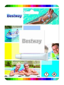 Toppa di Riparazione Per Piscina 10 Pezzi Inclusi Bestway 62068