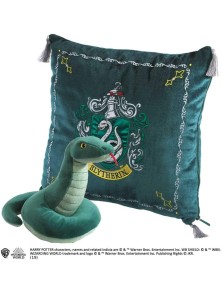 Harry Potter - Peluche E Cuscino Di Serpeverde Noble Collection