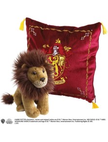 Harry Potter - Peluche E Cuscino Di Grifondoro Noble Collection