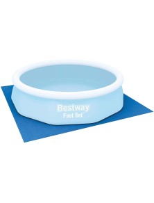 Tappetino Base di Protezione Piscina 335 x 335 cm Bestway 58001