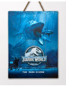 Doctor Da Collezionejurassic World Mossa In Legno Poster Poster