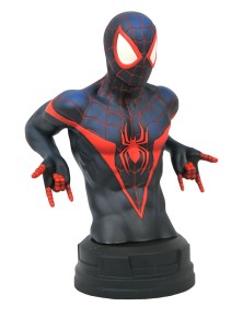 Diamond Select Marvel Comic Miles Morales Busto Bustoo