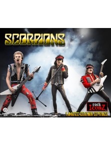 KNUCKLEBONZ ROCK ICONZ SCORPIONS BAND SET STATUA