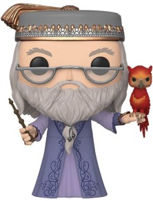 Harry Potter Funko POP Film Vinile Figura Albus Silente con Fenice 25 cm