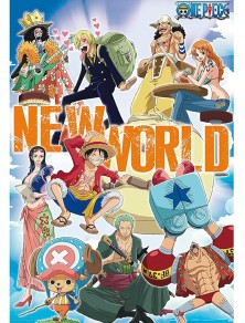 One Piece - Poster "Nuova Squadra Mondiale" 91.5 x 61 cm AbyStyle