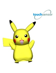 Pokemon Pikachu Led Touch Sensor Lampada Teknofun