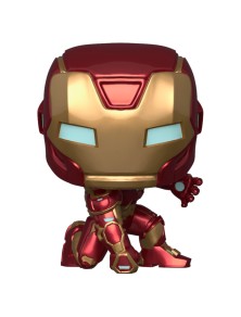 Marvel Avengers Funko Pop Vinile Figura Iron Man Stark Tuta Tecnica 9 cm