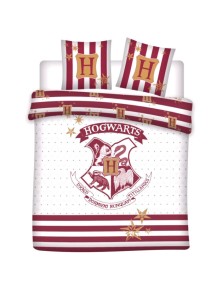 Harry Potter Copripiumino Bianco Hogwarts Letto 240x220 cm Warner Bros.