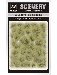 TUFT WILD SC412 DENSE BEIGE LARGE ACCESSORI PER MODELLISMO VALLEJO VALLEJO