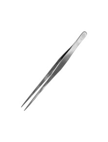 STRAIGHT TIP STAIN STEEL TWEEZERS 175mm ACCESSORI PER MODELLISMO VALLEJO