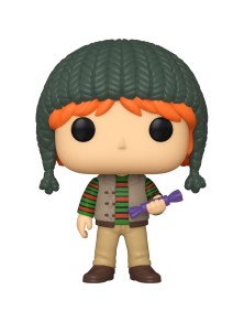 Harry Potter Funko Pop Film Vinile Figura Ron Weasley Vacanze di Natale 9cm