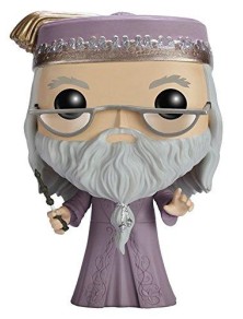 Harry Potter Funko POP Film Vinile Figura Albus Silente con Bacchetta 9cm