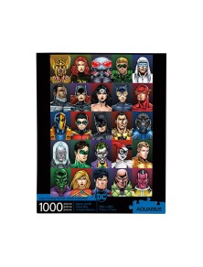 Dc Faces 1000  Pezzi Puzzle Puzzle Aquarius Ent