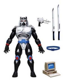 Tmnt Cartoon Ultimate Chrome Dome Af Action Figura Neca