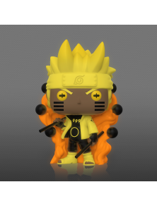 Naruto Shippuden Funko POP Vinile Figura Naruto Six Path Sage Luminoso 9 cm