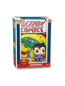 DC Action Comics Funko POP Comic Cover Vinile Figura Superman 9 cm